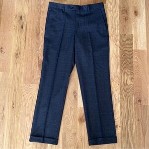 100% Wool Saks Fifth Avenue Flat Front Pants - Men’s 33